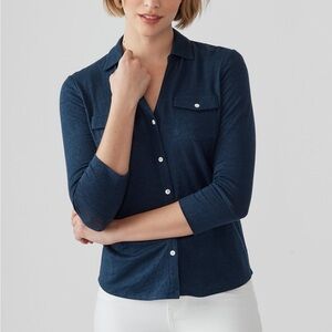 J. McLaughlin Brynn Linen Shirt